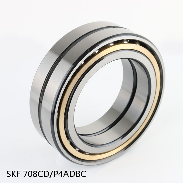 708CD/P4ADBC SKF Super Precision,Super Precision Bearings,Super Precision Angular Contact,7000 Series,15 Degree Contact Angle #1 small image