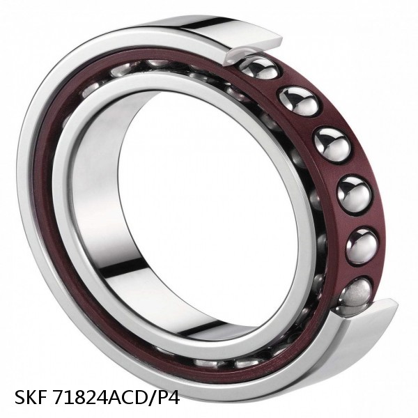 71824ACD/P4 SKF Super Precision,Super Precision Bearings,Super Precision Angular Contact,71800 Series,25 Degree Contact Angle #1 small image