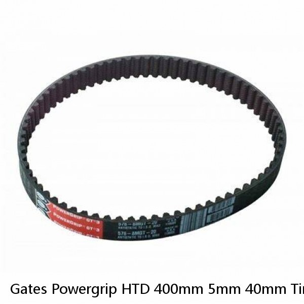 Gates Powergrip HTD 400mm 5mm 40mm Timing Belt NEW #1 small image