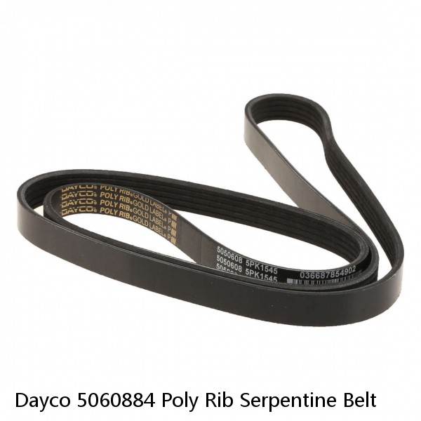 Dayco 5060884 Poly Rib Serpentine Belt #1 small image