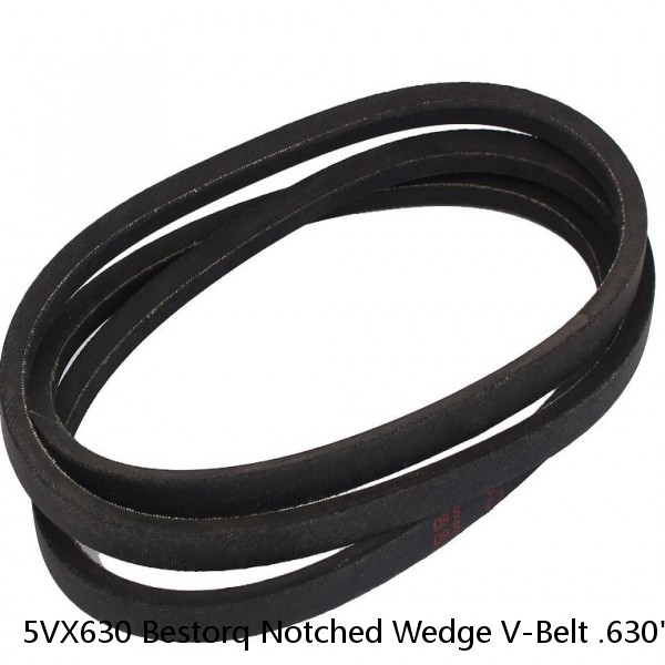 5VX630 Bestorq Notched Wedge V-Belt .630" Top Width 63" Outside Length #1 small image