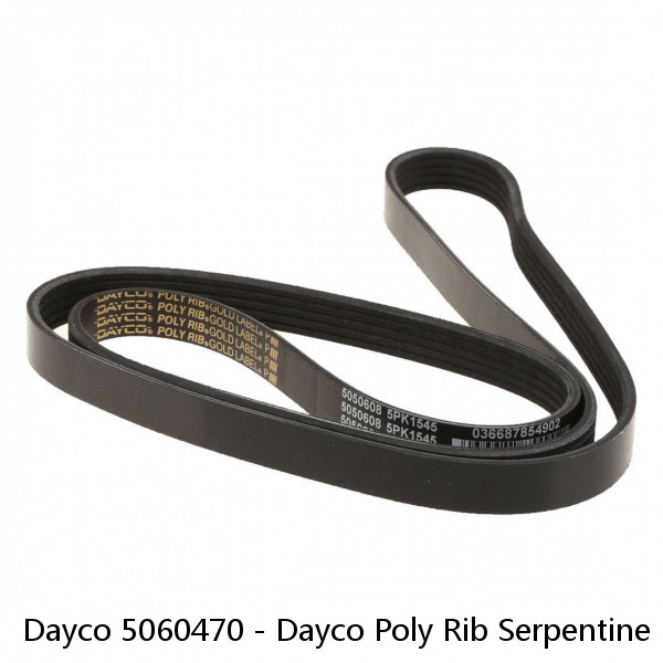 Dayco 5060470 - Dayco Poly Rib Serpentine Belts Made in the USA 47.00 in.Length #1 image